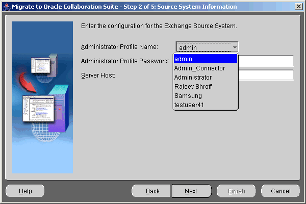 microsoft exchange source system info
