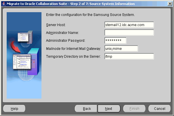 specifying samsung contact info