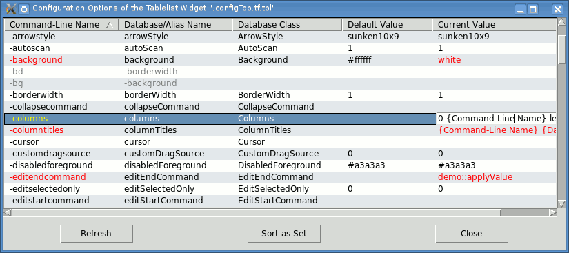 Configuration Options